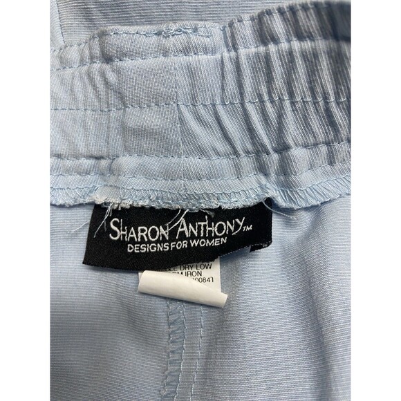 Sharon Anthony Design for Women Cropped Pants Womens Plus Size 18W Linen Blend - Picture 6 of 8